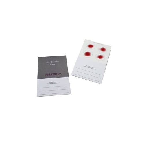 Tarjeta FTA de laboratorio - GenSaver - GenTegra - de sangre / de saliva / para ADN