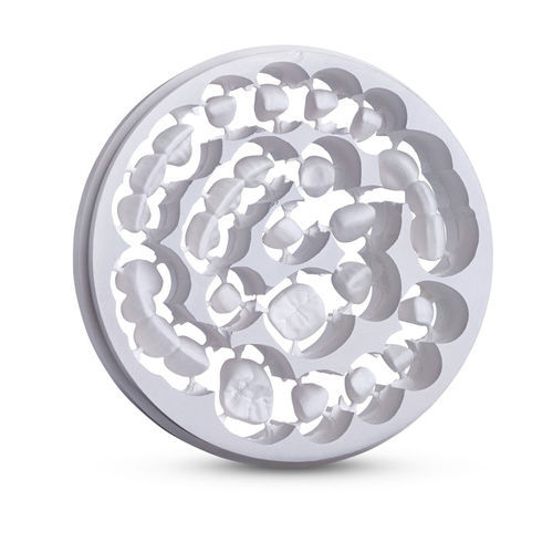 Material dental de circona - BruxZir® Esthetic - Glidewell Direct - de fresado / blanco