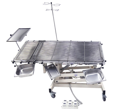 Mesa de operaciones veterinarias eléctrica - VE3D-01e - EVG - EdenVetGroom - para animales grandes / para animales de compañía / con altura regulable