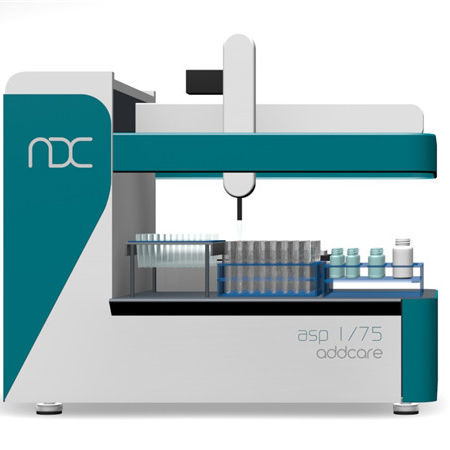 Sistema de automatización de laboratorio de manipuación de líquidos - ASP 1/75 - Addcare - de mesa