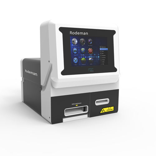 Sistema de etiquetado para tubos de laboratorio - Rodeman - Addcare - automático