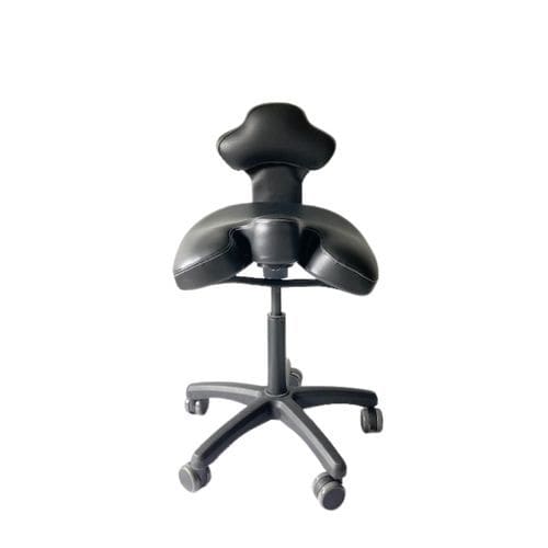 Taburete con respaldo - ERGOMOVING - para consulta médica / para odontología / para cirujano