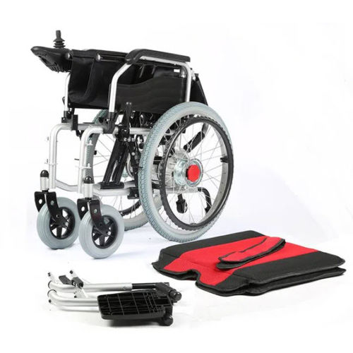 Silla de ruedas eléctrica - 1008 - Jianlian Homecare Products - de exterior / plegable / con reposapiernas