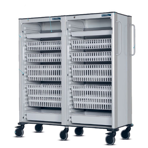 Módulo archivador a medida - Modu-Cell - DSI  - de aluminio anodizado