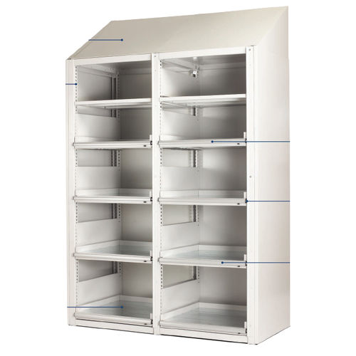 Armario de hospital - Modu-Max CTS HD - DSI  - con estante / con cajón / modular