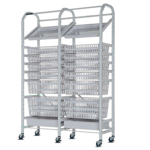 Armario de hospital - Modu-Stor - DSI  - con estante / con ruedas / modular