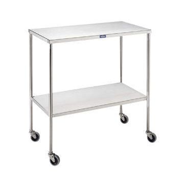 Mesa rectangular - SG-82-SS - DSI  - cuadrada / con cajones / de acero inoxidable