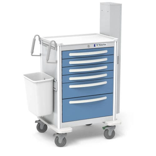 Carro de uso general - DSI  - para cuidados / de aluminio / de plástico