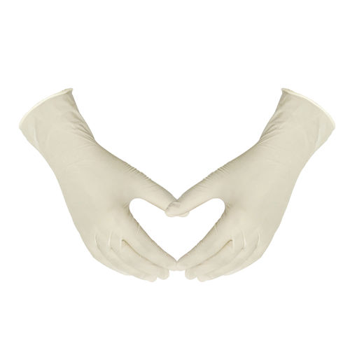 Guante de látex - Heartmed L - Pidegree Medical Technology - médico / no estéril / ambidiestros