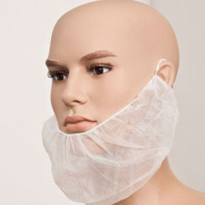 Cubrebarba de hospital - Pidegree Medical Technology - para sala blanca / de laboratorio / de tejido no tejido