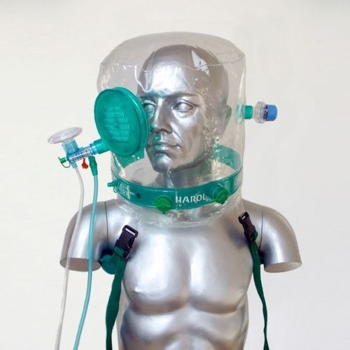 Ventilador de emergencia - Compact Helm-Har - HAROL Srl - neumático / CPAP