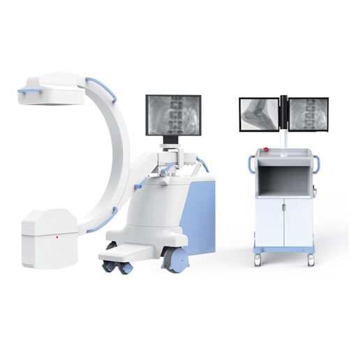 Arco quirúrgico móvil - AG-D118F  - Jiangsu Aegean Technology - con sensor plano / con columna de vídeo / con monitor de vídeo integrado