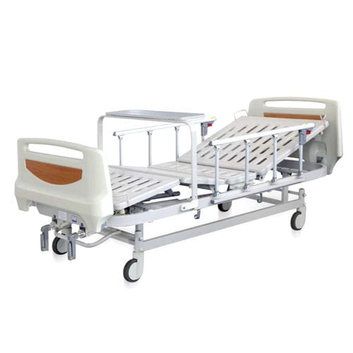 Cama de hospital - AG-BYS105  - Jiangsu Aegean Technology - manual / de altura fija / con ruedas