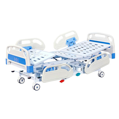 Cama de hospital - AG-BMY002  - Jiangsu Aegean Technology - hidráulica / de altura regulable / con ruedas