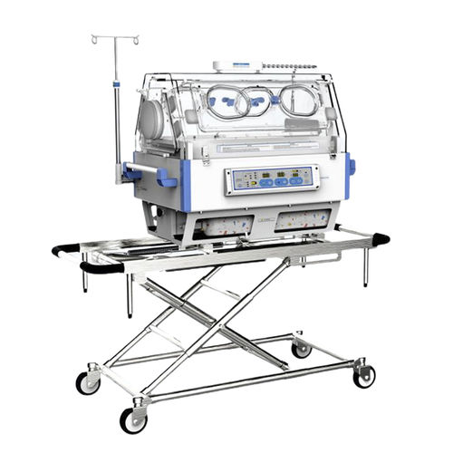 Incubadora neonatal para transporte - AG-011A  - Jiangsu Aegean Technology - con ruedas / de altura variable