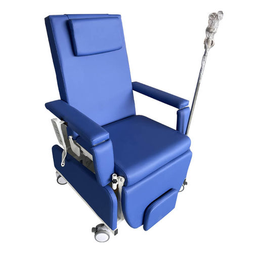 Sillón para hemodiálisis eléctrico - AG-KL01 - Jiangsu Aegean Technology - de 3 secciones / con ruedas