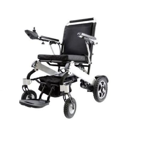 Silla de ruedas eléctrica - AG-WCY207 - Jiangsu Aegean Technology - de exterior / de interior / plegable