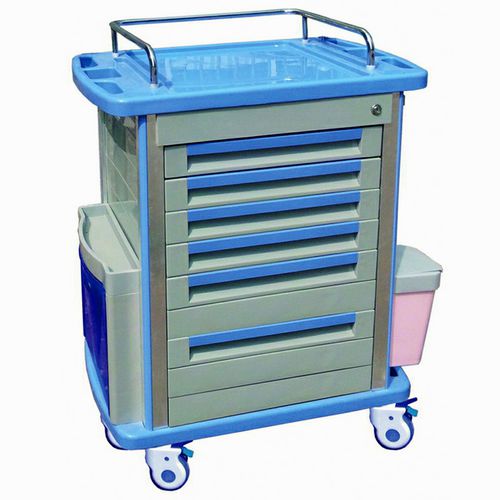 Carro de medicamentos - AG-MT001A1 - Jiangsu Aegean Technology - para transporte / de almacenamiento / de aluminio