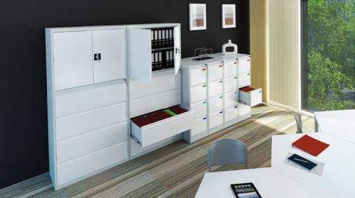 Armario para ordenar - F814508F78DCE156162B3D776871C368 - WEPPES Solutions - con puerta / con cajón / modular