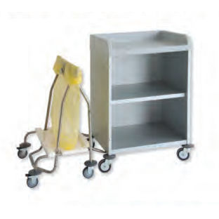 Carro para bolsas para ropa sucia - AISY-CLAP  - WEPPES Solutions - para ropa limpia / médico / de limpieza