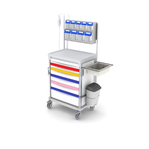Carro de anestesia - WEECART - WEPPES Solutions - para cuidados intensivos / para quirófano / para clínica veterinaria