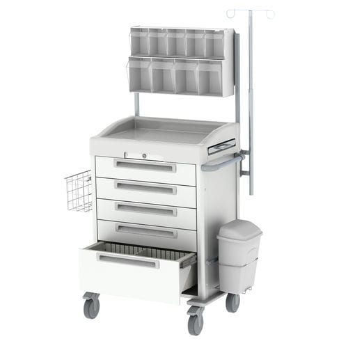 Carro médico - JET'CART   - WEPPES Solutions - de uso general / para cuidados / de desechos