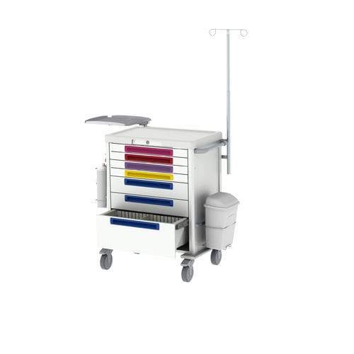 Carro de hospital - JETCART - WEPPES Solutions - de emergencia / para instrumental / para aparato