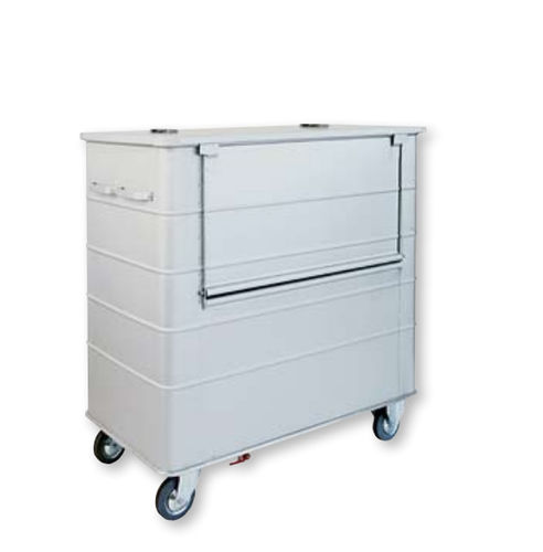 Carro para bolsas para ropa sucia - AISY-COL - WEPPES Solutions - de hospital / de transporte / de almacenamiento