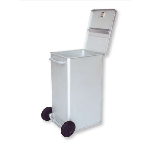 Carro para bolsas para ropa sucia - 41101 - WEPPES Solutions - médico / de transporte / con tapa