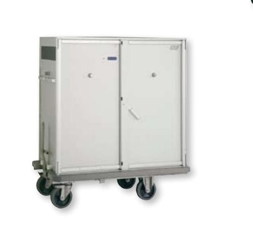 Carro para transporte - WEPPES Solutions - con 2 puertas / móvil / automático