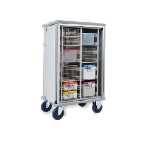 Armario de esterilización - 3162 CR - WEPPES Solutions - para instrumental / de hospital / con puerta abatible