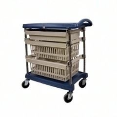 Carro médico - MYCART - WEPPES Solutions - para instrumental / para cuidados / de almacenamiento