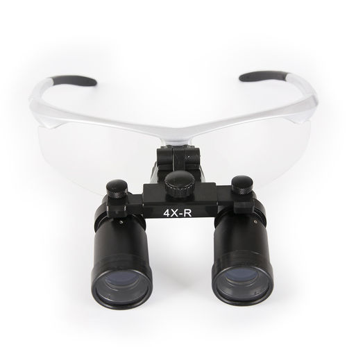 Lupa quirúrgica con montura de gafas - SR400 4.0X-R - Nanchang Micare Medical Equipment