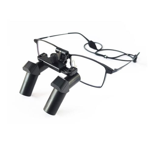 Lupa quirúrgica con montura de gafas - Ergo-6.5X - Nanchang Micare Medical Equipment - con sistema abatible