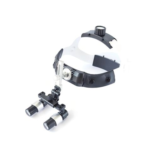 Lupa quirúrgica frontal - PKYH-400X - Nanchang Micare Medical Equipment - con sistema abatible