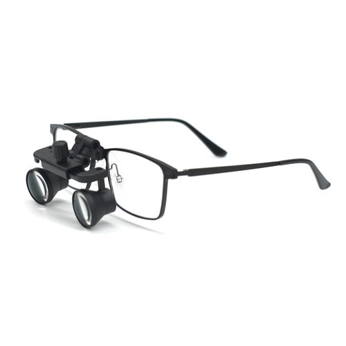 Lupa quirúrgica con montura de gafas - 21APM - Nanchang Micare Medical Equipment - con sistema abatible
