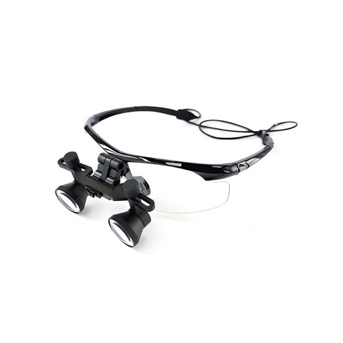 Lupa quirúrgica con montura de gafas - 21BPS - Nanchang Micare Medical Equipment - con sistema abatible