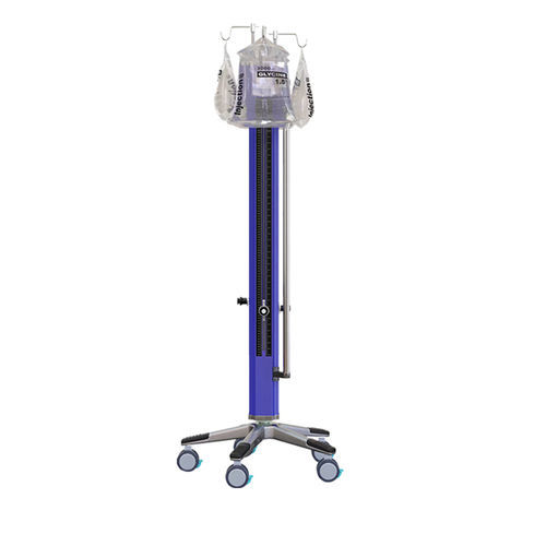 Portasueros 4 ganchos - MKA-052 - Nanchang Micare Medical Equipment - de aluminio / para mesa de operaciones / de altura variable