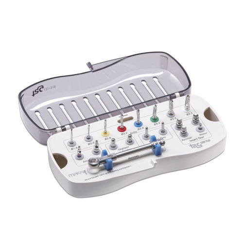 Kit de instrumentos para implantología dental - Compact Massif - TAG Dental