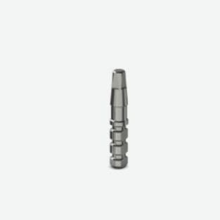 Análogo de implante dental de acero inoxidable - PP1-0002 - TAG Dental - interno / recto
