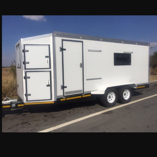 Unidad móvil hospitalaria de laboratorio - LabTrailer - Laboratory Infrastructure Solutions - de remolque