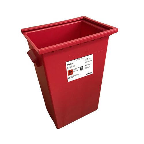 Contenedor de desechos - LNT-17GAL - Ningbo Maxcon Medical Technology Co,Ltd - reutilizable