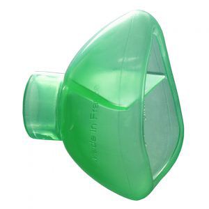 Máscara de oxígeno bucal - OrHal®  - OptimHal Laboratoire - pediátrica