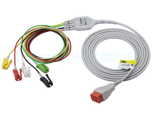 Cable de ECG - EA400C5A - Med-link Electronics Tech