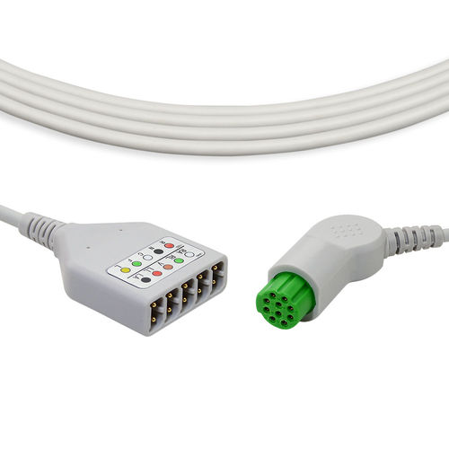 Cable de ECG para Dräger - E009 series - Med-link Electronics Tech - para GE Healthcare / para Philips / para Mindray