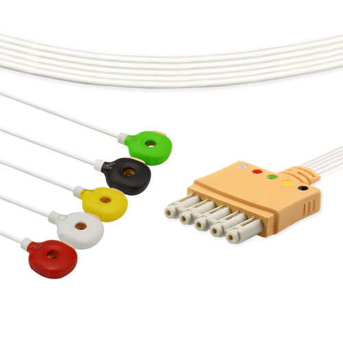 Cable de ECG para Siemens - M1673A - Med-link Electronics Tech - para Dräger / para GE Healthcare / para Philips