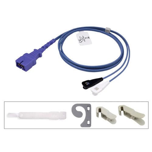 Sensor SpO2 auricular - 603190266 - Med-link Electronics Tech - para la lengua / para pie / veterinario