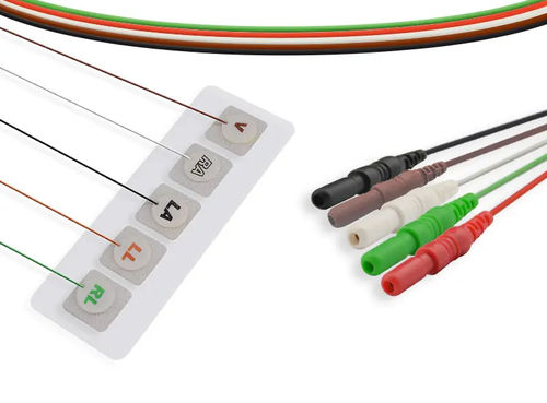 Electrodo ECG de monitorización - V0014-C0245A - Med-link Electronics Tech - de un solo uso / radiotransparente