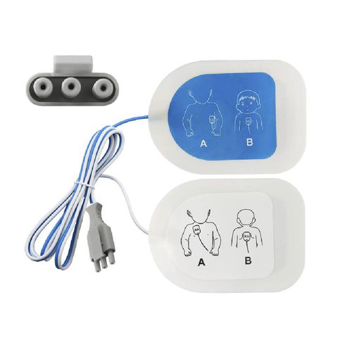 Electrodo de desfibrilación pad - DE0010P - Med-link Electronics Tech - de monitorización / de un solo uso
