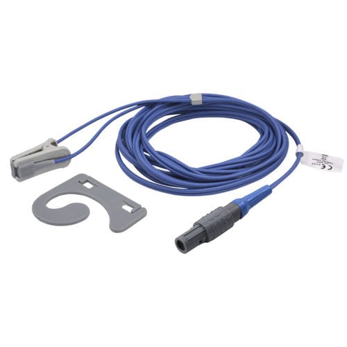 Sensor SpO2 auricular - S0063 series - Med-link Electronics Tech - reutilizable
